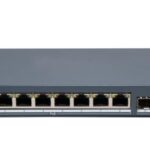 HIKVISION DS-3E1510P-EI/M-8P2F 10 Port Gbit 8 port poe 80W 2xSFP Uplink Yönetilebilir Metal Kasa - 41171