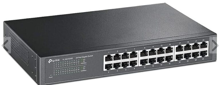 TP-LINK OMADA DS1024G 24 Port Gbit Rackmount Yönetilemez Metal Kasa Switch - 36211