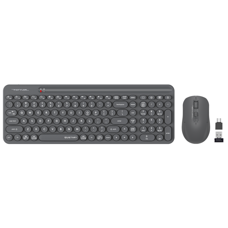 A4 TECH FG3300 AIR2 Q Türkçe Kablosuz Siyah Klavye+ Mouse - 40340