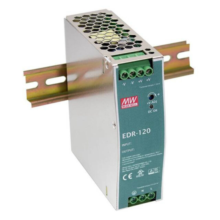 MEAN WELL MW-EDR-120-48 48Vdc 2.5Amp Endüstriyel metal adaptör - 34848