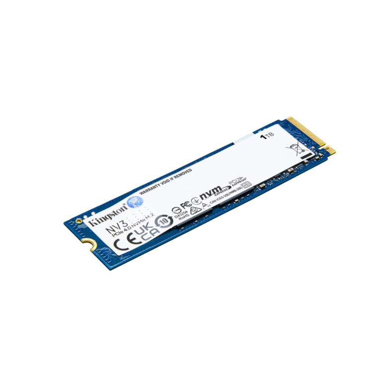 Kingston NV3 1TB M2 NVMe Gen4 6000/4000MB/s (SNV3S/1000G) - SNV3S/1000G