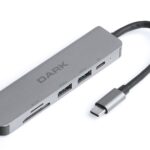 DARK DK-AC-U31X38 USB 3.1 Type-C 6 in 1 HDMI/ TF SD Kart /USB-C PD - 38217