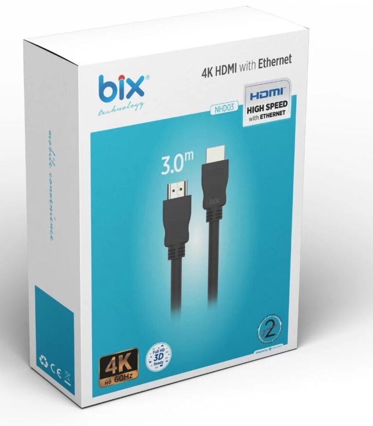 BİX NHD03 3 Mt 4K 60Hz Yüksek Hızlı HDMI Kablo - 40498