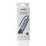 DARK DK-AC-U31X47 6'sı 1 Arada USB 3.2 Type-C to Ethernet / HDMI USB 3.0 - USB 2.0 / USB-C 65W Macbook Port Çoklayıcı HU - 37029