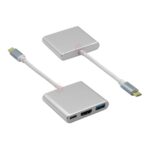 Frisby FA-7656TC Type-C to HDMI + USB 3.0 Adaptör - FA-7656TC