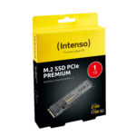 INTENSO 3835460 Premium M.2 1TB (2100/1700MB/s) PCIe + NVMe SSD Disk (22x80MM) - 38604