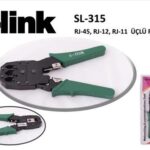 S-LINK SL-315 RJ 11+RJ 12+RJ 45 Sıkma Pensesi - 9659