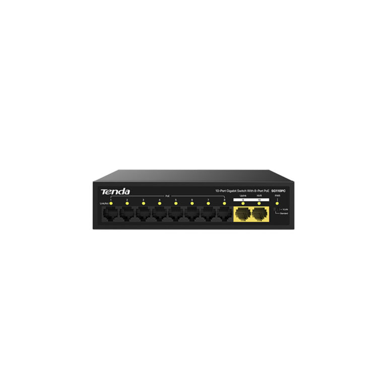 TENDA SG110PC 8GE PoE+ Port (100W)