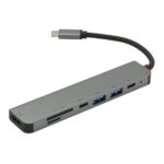 FRISBY FA-7662TC USB Type-C - HDMI+SD/TF+USB3.0 - FA-7662TC