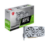 MSI 8GB GEFORCE RTX 3050 VENTUS 2X XS WHITE 8G OC GDDR5 128Bit HDMI DP - RTX 3050 VENTUS 2X XS WH