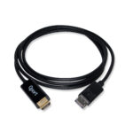 QPORT 1.8M DISPLAY PORT(M) TO HDMI(M) ÇEVİRİCİ KABLO (Q-DPH) / Q-DPH-KAR62250 - Görsel 3