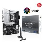 ASUS PRIME Z890-P WIFI LGA1851 DDR5 8400 USB4 4xM2 WiFi 7+BT ATX / 90MB1I70-M0EAY0-KAR62130 - Görsel 2