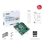 ASUS PRO H810M-C-CSM LGA1851 DDR5 6400 Çift M2 USB3.2 COM mATX - 90MB1KHP-M0EAYC