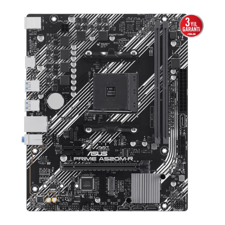 ASUS PRIME A520M-R AMD A520 AM4 DDR4 5100 HDMI M2 USB3.2 mATX - 90MB1H60-M0EAY0