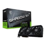 12 GB MSI RTX 5070 SHADOW 3X OC RTX5070 GDRR7 192B DX12 PCIE 5.0 X16(3XDP1XHDMI) / RTX 5070 12G SHADOW 3X O-KAR62547 - Görsel 2
