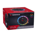 Rampage OCTAGON C60 1800RPM AM5/LGA1700 120mm Hava Soğutmalı ARGB CPU Fan(Beyaz) - Bbi.Isl.Sog.0057
