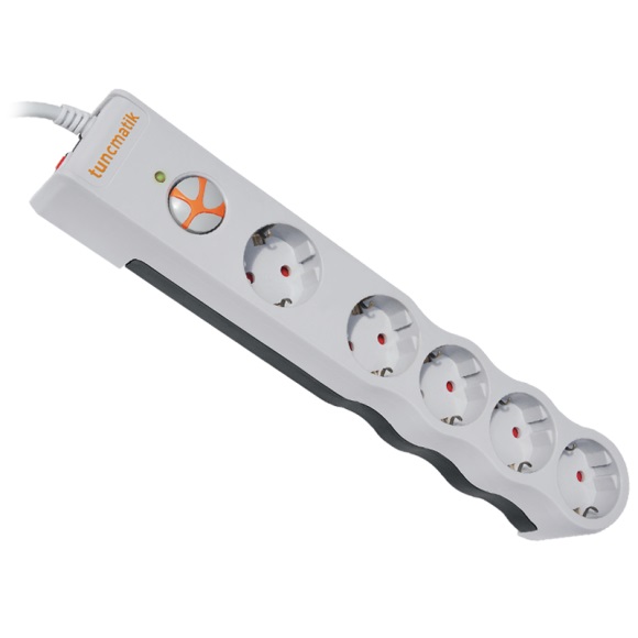 Tunçmatik Powersurge 3-lü Akım Korumalı Priz Beyaz (TSK19009) - TSK19009