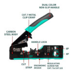 PROSKIT CP-335N Sıkma Pensesi CAT7-CAT6-CAT5 RJ-45 / RJ-11 ESKİ NESİL / CP-335N-KAR60860 - Görsel 3