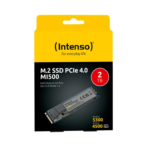 Intenso MI500 2TB M.2 5300MBs/4500MB/s PCIe NVMe 4.0 x4 (3836470)- Bbi.Isl.Dep.Dsd.0139 Intenso MI500 2TB M.2 5300MBs/4500MB/s PCIe NVMe 4.0 x4 (3836470) - Bbi.Isl.Dep.Dsd.0139