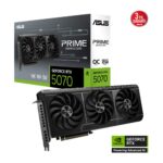 12 GB ASUS PRIME-RTX5070-O12G RTX 5070 GDDR7 192bit OC 1xHDMI 3xDP EKRAN KARTI / 90YV0M10-M0NA00-KAR62349 - Görsel 2