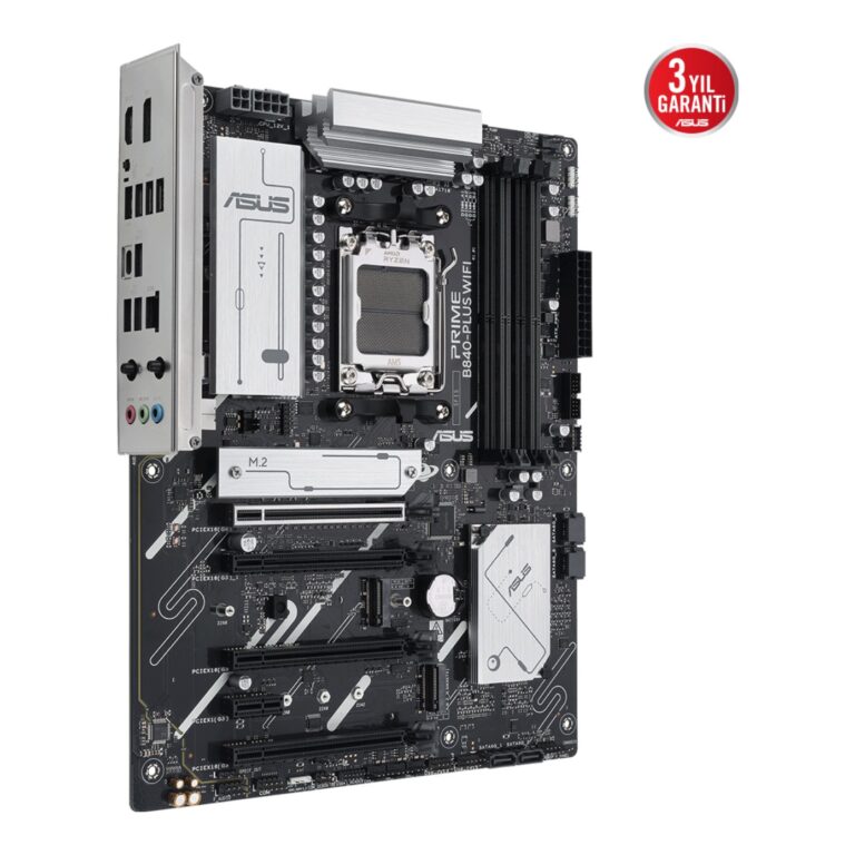 ASUS PRIME B840-PLUS WIFI AM5 DDR5 7600 3xM2 USB3.2 AURA RGB 2.5Gbit LAN ATX - 90MB1IZ0-M0EAY0