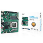 ASUS PRO H610T-CSM LGA1700 DDR5 5600 DP HDMI LVDS M2 USB3.2 Thin Mini ITX 7/24 / 90MB1G60-M0EAYC-KAR62741 - Görsel 3