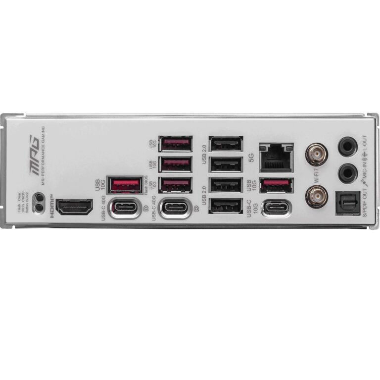 MSI MPG X870E EDGE TI WIFI AM5 DDR5 8400(OC) M.2 2.5G Lan HDMI Wifi 7 ATX - MPG X870E EDGE TI WIFI