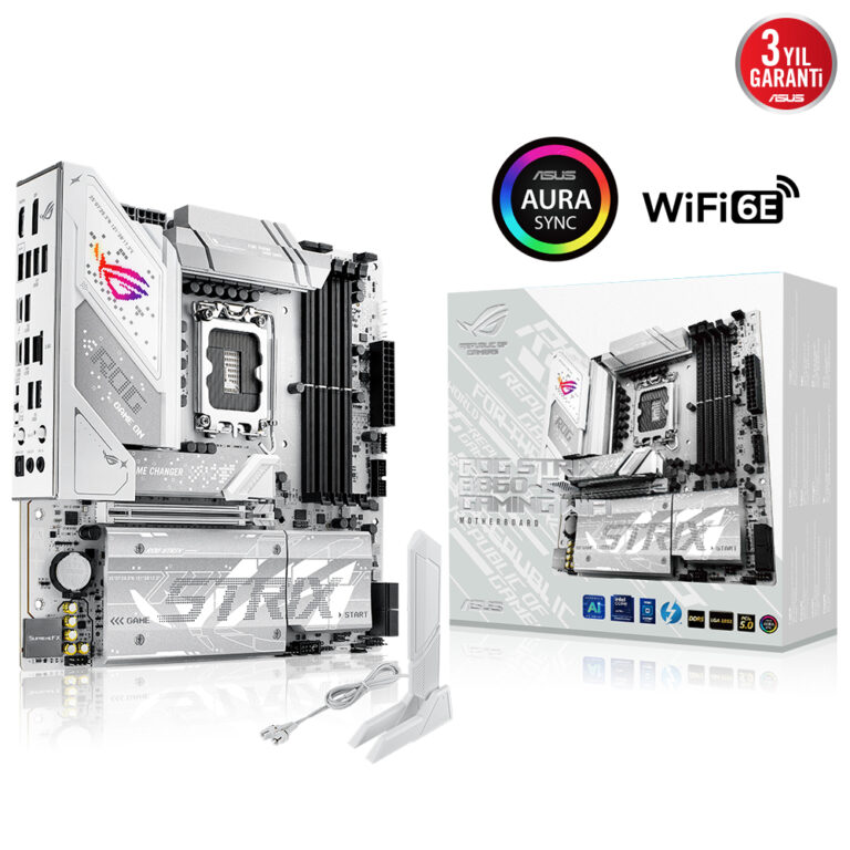Asus ROG STRIX B860-G GAMING WIFI DDR5 1851P DP HDMI 4xM2 RGB BT WiFi 7 mATX - 90MB1JF0-M0EAY0