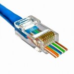 iVent IVT-0061 RJ45 Açık Uç Jack 100 Adet Yeni Nesil Konnektör - Guv.Aks.Bad.0022