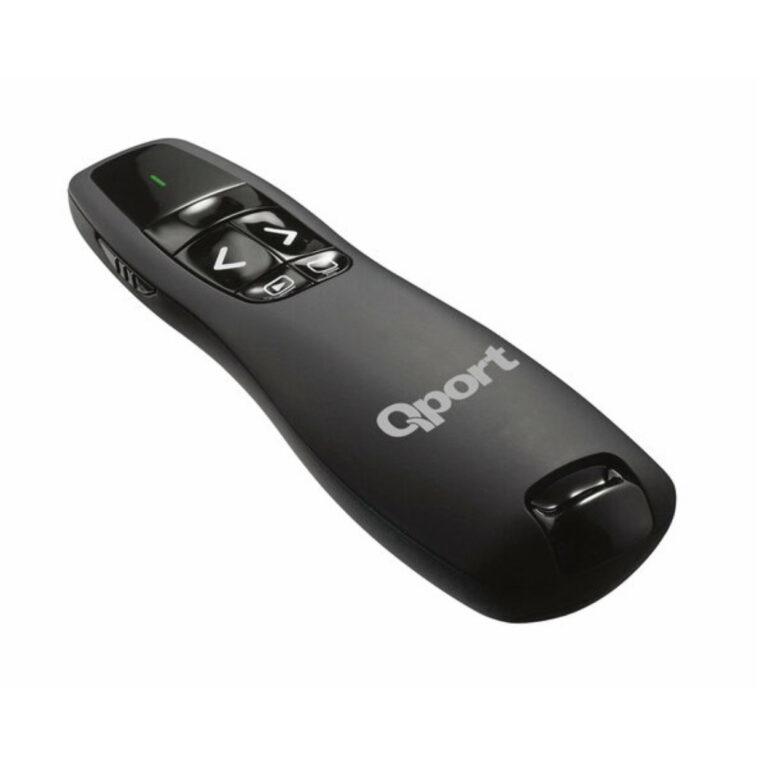 QPORT Q-SUN400 2.4GHZ USB KIRMIZI LAZERLİ SUNUM KUMANDASI - PRESENTER - Q-SUN400
