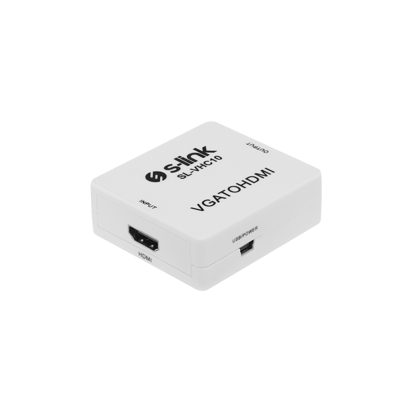 S-link SL-VHC10 VGA To HDMI Mini Model Dönüştürücü- Aks.Cev.Vga.0004 S-link SL-VHC10 VGA To HDMI Mini Model Dönüştürücü - Aks.Cev.Vga.0004