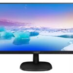 PHILIPS 273V7QJAB VLine 27" LED IPS 5ms 75hz 1920x1080 FullHD VGA HDMI DP Multimedya (VESA) Siyah Monitör - 21879