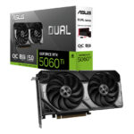 Asus DUAL-RTX5060TI-O8G 8GB 128Bit GDDR7 DP/HDMI PCI 5.0 Ekran Kartı - Bbi.Isl.Ekr.Nvd.0190