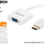 HYTECH HY-HV35 HDMI to VGA + Audio Çevirici Adaptör - 25202