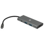 Frisby FA-7712TC Type-C to -HDMI + 3 x USB 3.0 + SD/TF + PD Şarj Çevirici - FA-7712TC