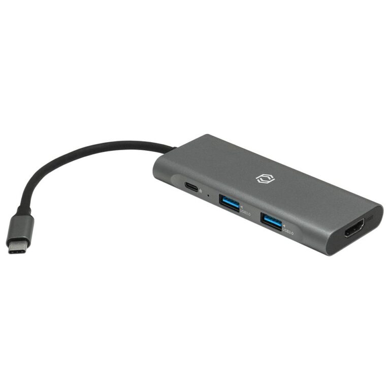 Frisby FA-7712TC Type-C to -HDMI + 3 x USB 3.0 + SD/TF + PD Şarj Çevirici - FA-7712TC