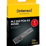 Intenso MI500 1TB M.2 5300MBs/4500MB/s PCIe NVMe 4.0 x4 (3836460) - Bbi.Isl.Dep.Dsd.0138