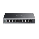 TP-LINK OMADA ES208GP 8 port Gbit 8 Port PoE+ 64W Desktop Yönetilebilir Çelik Kasa Switch - 41384