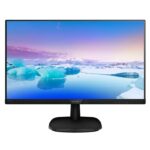 PHILIPS 243V7QJABF VLine 23.8" LED IPS 4ms 75Hz 1920x1080 FullHD VGA HDMI DP Multimedya (VESA) Siyah Monitör - 33593