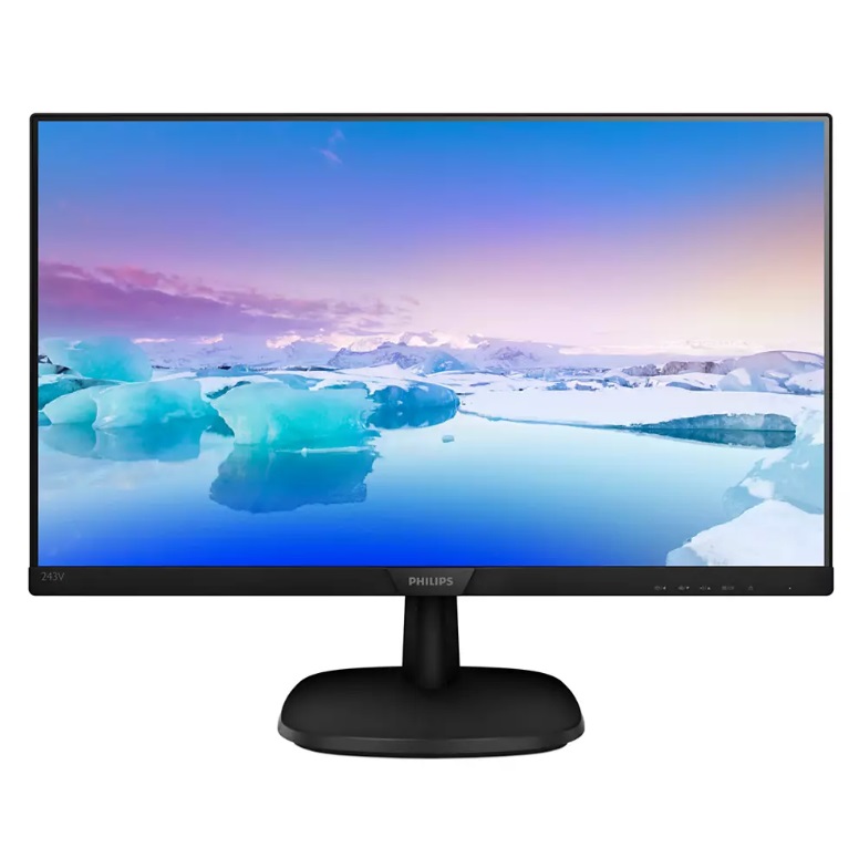 PHILIPS 243V7QJABF VLine 23.8" LED IPS 4ms 75Hz 1920x1080 FullHD VGA HDMI DP Multimedya (VESA) Siyah Monitör- 33593 PHILIPS 243V7QJABF VLine 23.8" LED IPS 4ms 75Hz 1920x1080 FullHD VGA HDMI DP Multimedya (VESA) Siyah Monitör - 33593