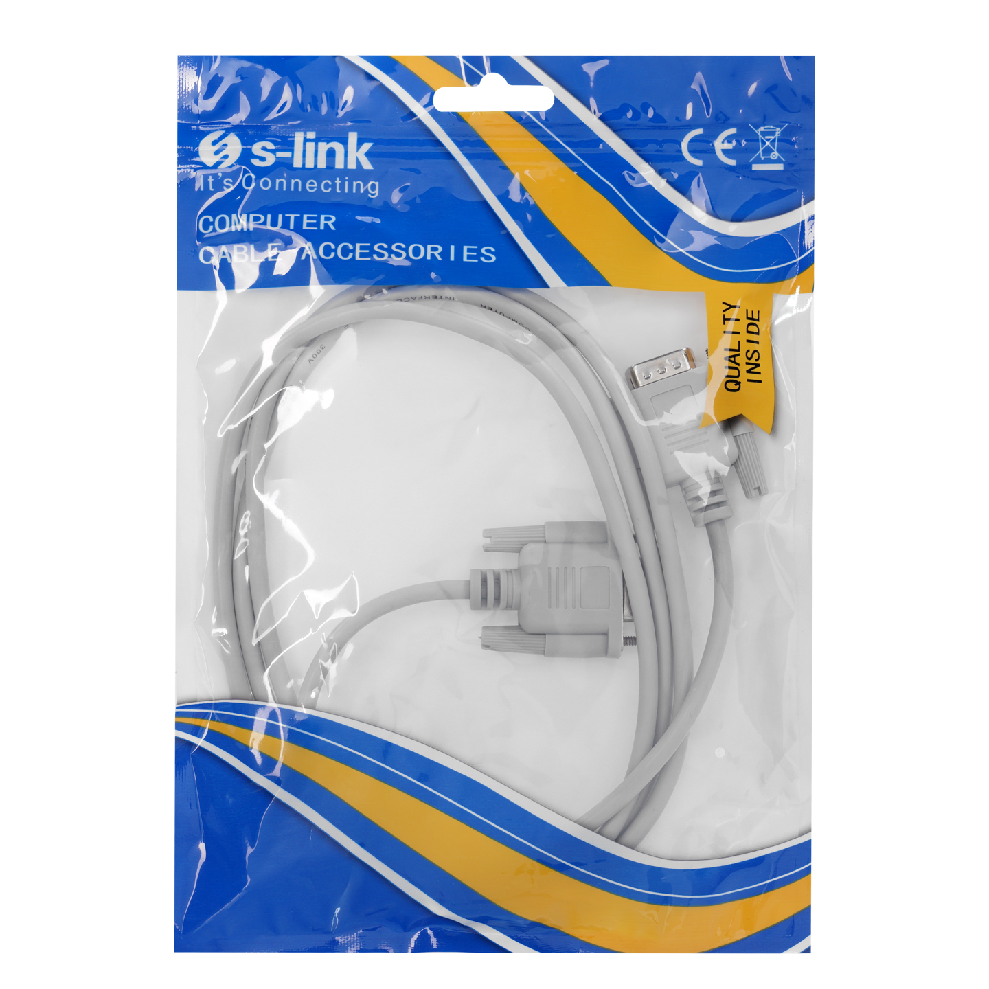 S-LINK SL-DB99 1.5 Mt 9PINM/9PINF RS232 Data Kablosu- 8887 S-LINK SL-DB99 1.5 Mt 9PINM/9PINF RS232 Data Kablosu - 8887