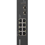 HIKVISION DS-3T0510HP-E/HS 10 Port Gbit 8 Port PoE 120W 2xSFP Uplink Endüstriyel Yönetilemez Metal Kasa Switch - 39349