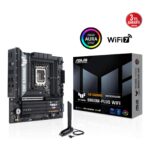 ASUS TUF GAMING B860M-PLUS WIFI LGA1851 DDR5 8800 WiFi 7+BT AURA RGB 2.5GLAN mAT / 90MB1JV0-M0EAY0-KAR61886 - Görsel 2