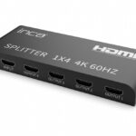INCA IHSK-460 HDMI Switch 1 Giriş 4 Çıkışlı (4K@60Hz ) - 39138