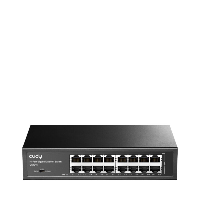 CUDY GS1016 16 Port Gbit Rackmount Yönetilemez Metal Kasa Switch - 34495