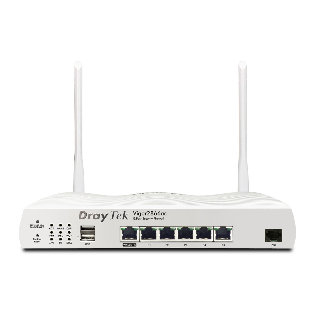 Draytek Vigor 2866Ax (WiFi6) VDSL2 & ADSL2+ Dual-WAN Wireless Security- Vigor 2866Ax Draytek Vigor 2866Ax (WiFi6) VDSL2 & ADSL2+ Dual-WAN Wireless Security - Vigor 2866Ax