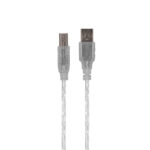 S-link SL-U2015 Usb2.0 1.5m Şeffaf Yazıcı Kablosu - Aks.Kab.Yaz.0005