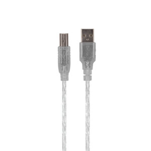 S-link SL-U2015 Usb2.0 1.5m Şeffaf Yazıcı Kablosu - Aks.Kab.Yaz.0005