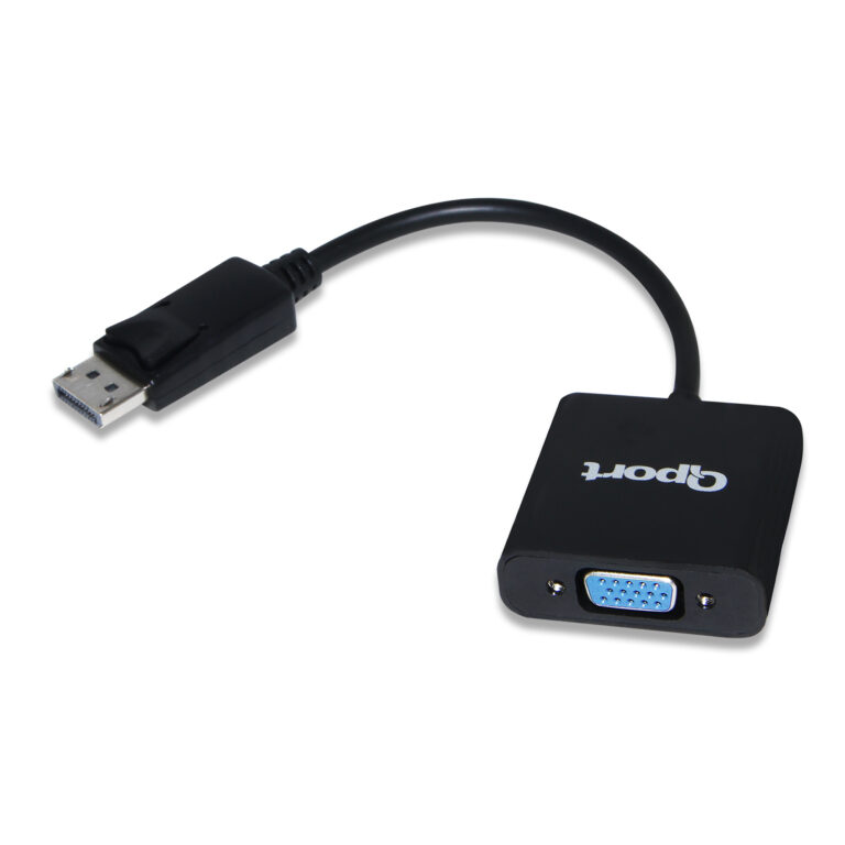 QPORT DISPLAY to VGA ÇEVİRİCİ (Q-DP-VGA) - Q-DP-VGA