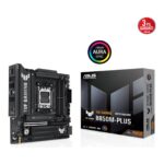 ASUS TUF GAMING B850M-PLUS AM5 DDR5 8000 AURA RGB 2.5GLAN mATX / 90MB1IX0-M0EAY0-KAR62125 - Görsel 2